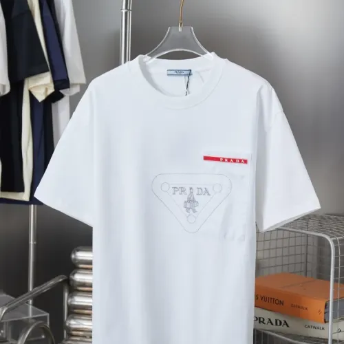 Prada T-Shirts Short Sleeved For Unisex #1413997 $36.00 USD, Wholesale Replica Prada T-Shirts