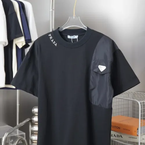 Prada T-Shirts Short Sleeved For Unisex #1414003 $38.00 USD, Wholesale Replica Prada T-Shirts