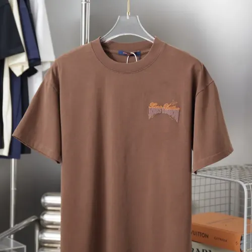 Louis Vuitton LV T-Shirts Short Sleeved For Unisex #1414015 $38.00 USD, Wholesale Replica Louis Vuitton LV T-Shirts