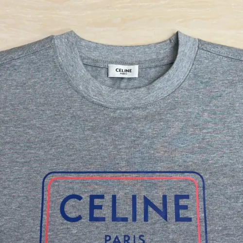 Replica Celine T-Shirts Short Sleeved For Unisex #1414045 $40.00 USD for Wholesale