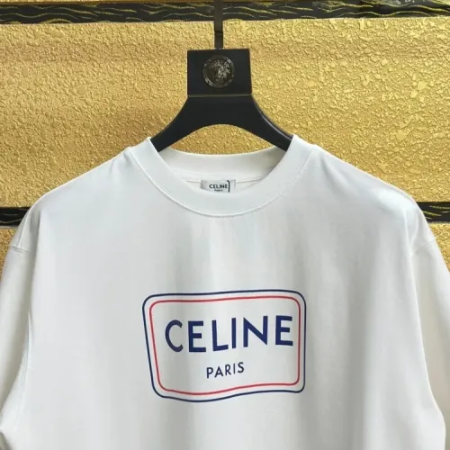 Replica Celine T-Shirts Short Sleeved For Unisex #1414046 $40.00 USD for Wholesale