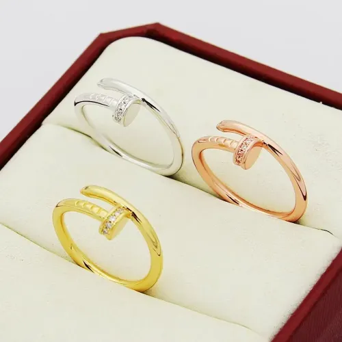 Replica Cartier Rings In Gold For Unisex #1414055 $25.00 USD for Wholesale