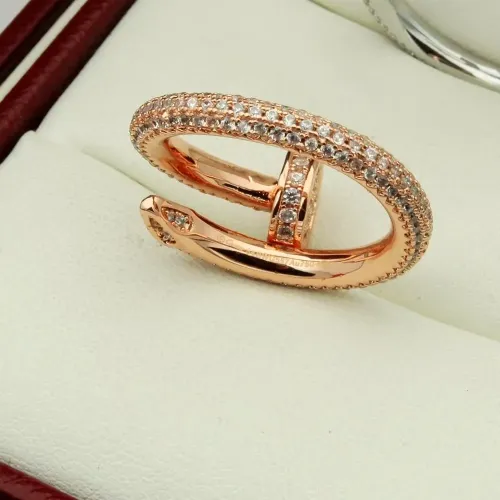 Replica Cartier Rings In Rose Gold #1414057 $27.00 USD for Wholesale