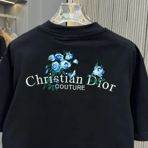 Replica Christian Dior T-Shirts Short Sleeved For Unisex #1414060 $40.00 USD for Wholesale