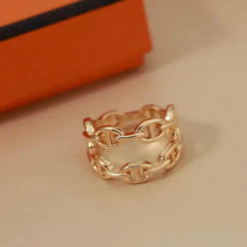 Hermes Rings In Rose Gold #1414068 $29.00 USD, Wholesale Replica Hermes Rings