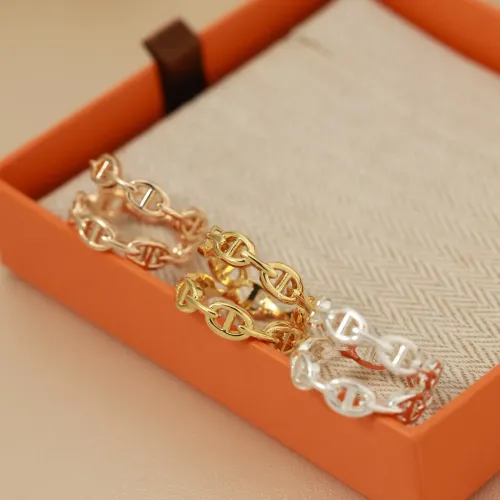 Replica Hermes Rings In Rose Gold #1414068 $29.00 USD for Wholesale