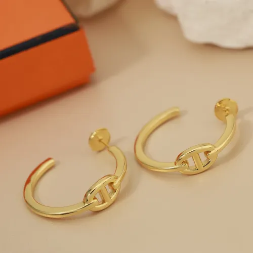 Hermes Earrings For Women #1414075 $32.00 USD, Wholesale Replica Hermes Earrings
