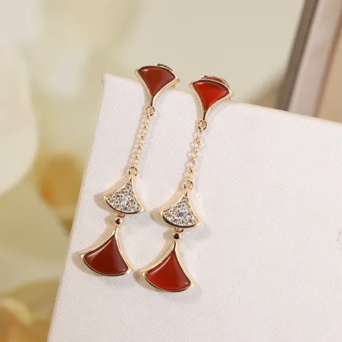 Replica Bvlgari Earrings For Women #1414079 $38.00 USD for Wholesale