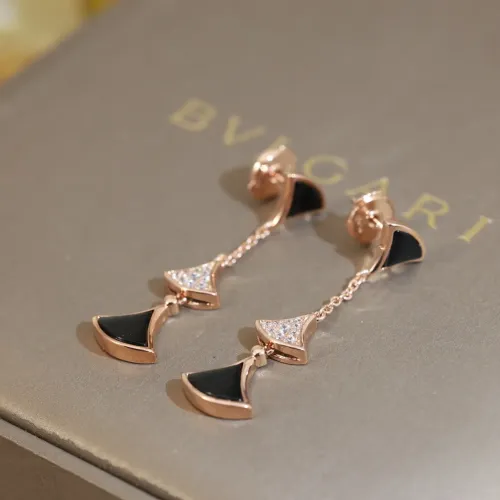 Replica Bvlgari Earrings For Women #1414080 $38.00 USD for Wholesale