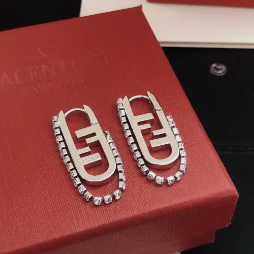 Replica Fendi Earrings For Women #1414088 $29.00 USD for Wholesale