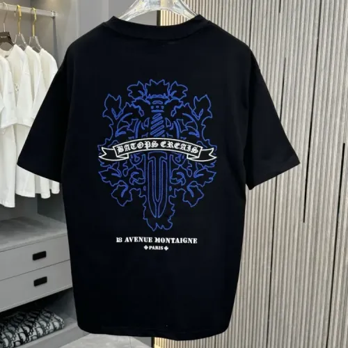 Chrome Hearts T-Shirts Short Sleeved For Unisex #1414092 $40.00 USD, Wholesale Replica Chrome Hearts T-Shirts