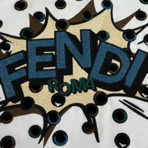 Replica Fendi T-Shirts Short Sleeved For Unisex #1414105 $45.00 USD for Wholesale