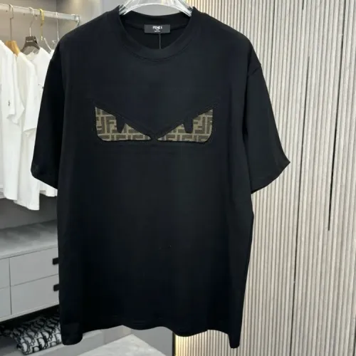 Fendi T-Shirts Short Sleeved For Unisex #1414108 $40.00 USD, Wholesale Replica Fendi T-Shirts