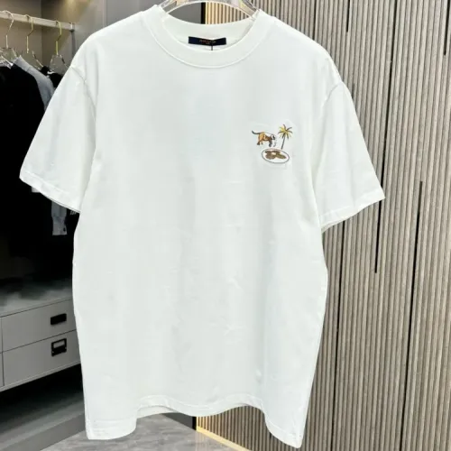 Louis Vuitton LV T-Shirts Short Sleeved For Unisex #1414141 $40.00 USD, Wholesale Replica Louis Vuitton LV T-Shirts