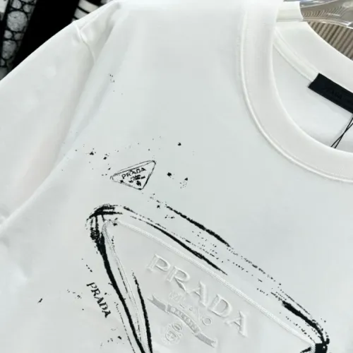 Replica Prada T-Shirts Short Sleeved For Unisex #1414166 $40.00 USD for Wholesale