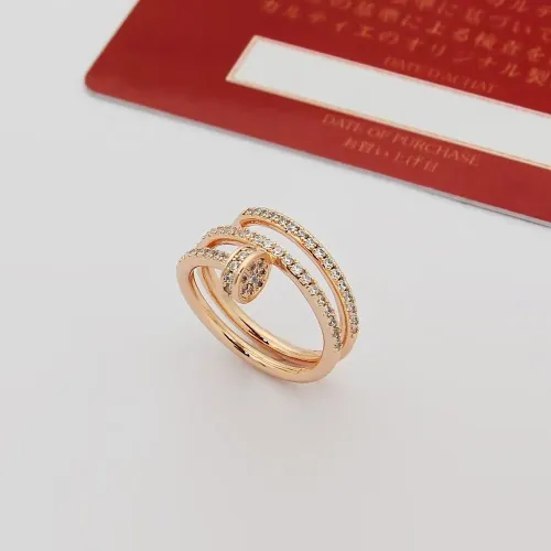 Cartier Rings In Rose Gold #1414170 $25.00 USD, Wholesale Replica Cartier Rings