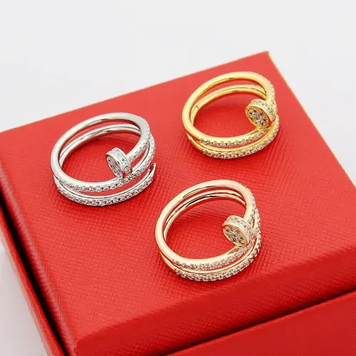 Replica Cartier Rings In Rose Gold #1414170 $25.00 USD for Wholesale