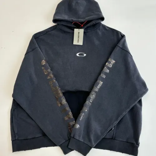 Replica Balenciaga Hoodies Long Sleeved For Unisex #1414206 $88.00 USD for Wholesale