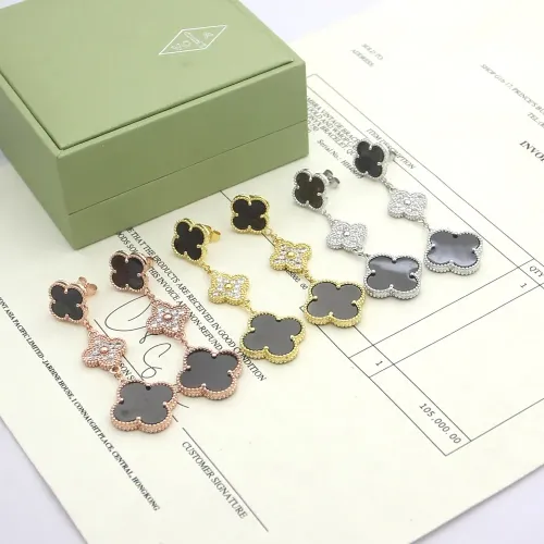 Replica Van Cleef & Arpels Earrings For Women #1414239 $38.00 USD for Wholesale