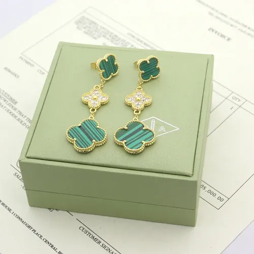 Van Cleef &amp; Arpels Earrings For Women #1414242 $38.00 USD, Wholesale Replica Van Cleef &amp; Arpels Earrings
