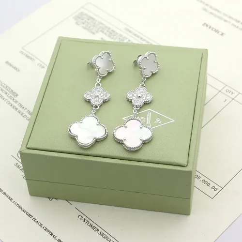 Van Cleef &amp; Arpels Earrings For Women #1414247 $38.00 USD, Wholesale Replica Van Cleef &amp; Arpels Earrings