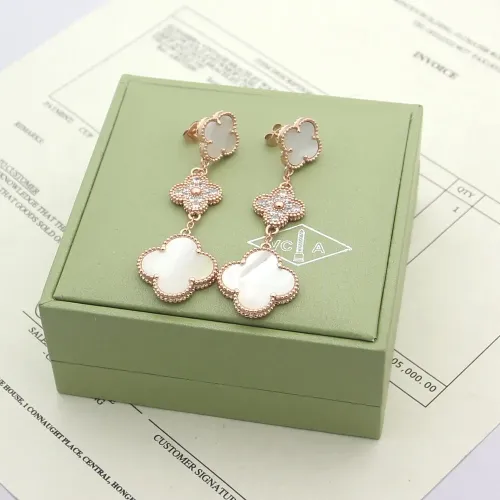 Van Cleef &amp; Arpels Earrings For Women #1414248 $38.00 USD, Wholesale Replica Van Cleef &amp; Arpels Earrings