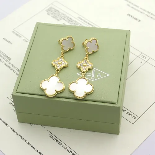 Van Cleef &amp; Arpels Earrings For Women #1414249 $38.00 USD, Wholesale Replica Van Cleef &amp; Arpels Earrings