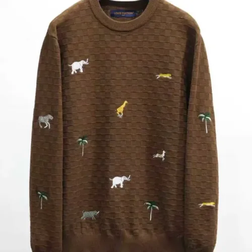Louis Vuitton LV Sweaters Long Sleeved For Unisex #1414253 $82.00 USD, Wholesale Replica Louis Vuitton LV Sweaters