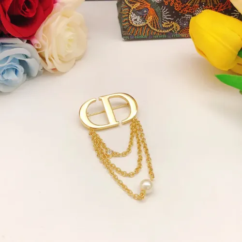 Replica Christian Dior Brooches For Women #1414279 $25.00 USD for Wholesale