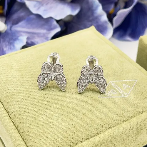 Van Cleef &amp; Arpels Earrings For Women #1414290 $32.00 USD, Wholesale Replica Van Cleef &amp; Arpels Earrings