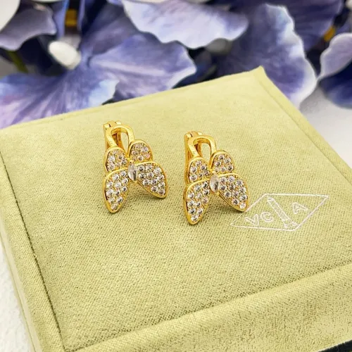 Replica Van Cleef & Arpels Earrings For Women #1414292 $32.00 USD for Wholesale