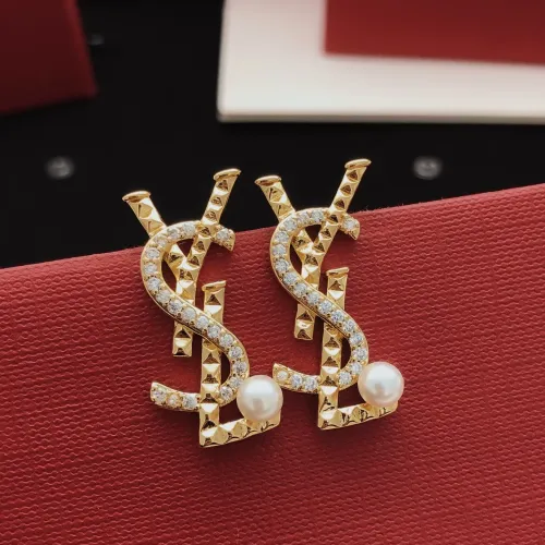 Yves Saint Laurent YSL Earrings For Women #1414359 $27.00 USD, Wholesale Replica Yves Saint Laurent YSL Earrings