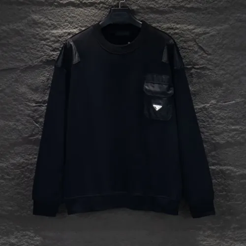 Prada Hoodies Long Sleeved For Unisex #1414386 $52.00 USD, Wholesale Replica Prada Hoodies