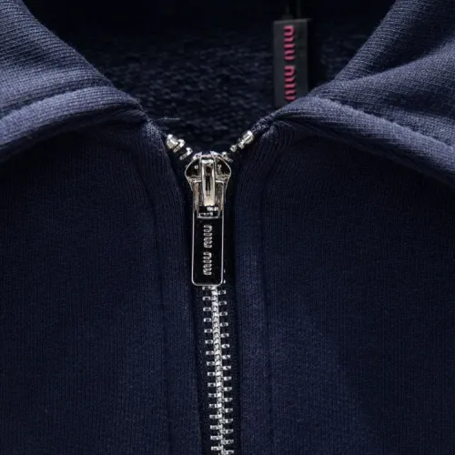 Replica MIU MIU Hoodies Long Sleeved For Unisex #1414391 $60.00 USD for Wholesale