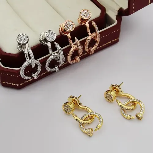 Replica Cartier Earrings For Women #1414417 $32.00 USD for Wholesale