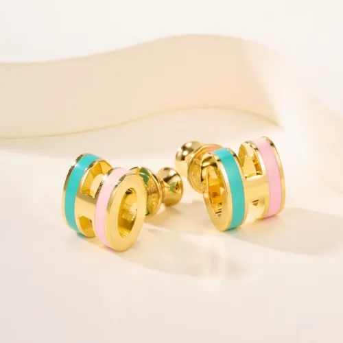 Replica Hermes Earrings For Women #1414428 $52.00 USD for Wholesale