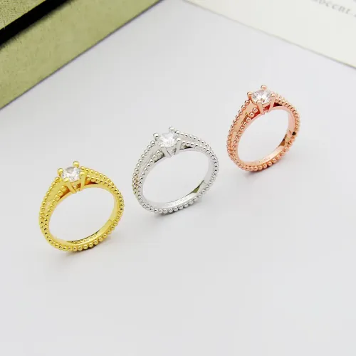 Replica Van Cleef & Arpels Rings In Gold For Women #1414442 $25.00 USD for Wholesale