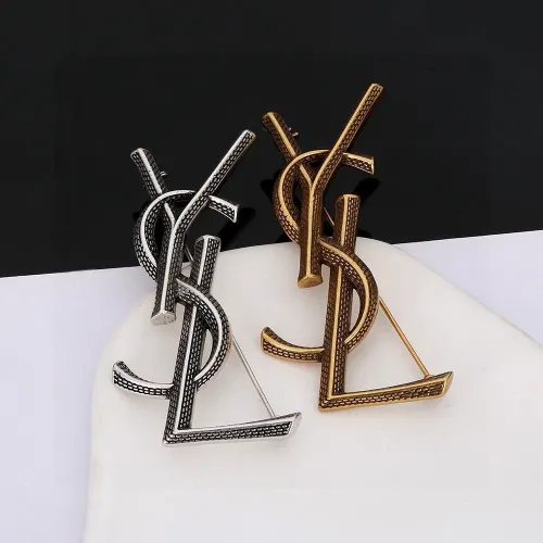 Replica Yves Saint Laurent Brooches For Women #1414466 $29.00 USD for Wholesale