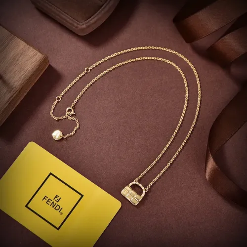 Fendi Necklaces #1414471 $25.00 USD, Wholesale Replica Fendi Necklaces