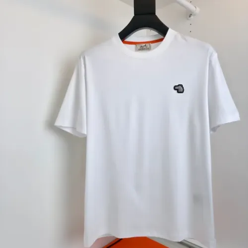 Hermes T-Shirts Short Sleeved For Men #1414480 $52.00 USD, Wholesale Replica Hermes T-Shirts