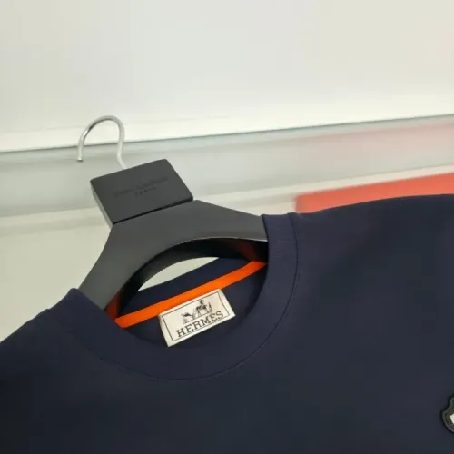 Replica Hermes T-Shirts Short Sleeved For Men #1414481 $52.00 USD for Wholesale