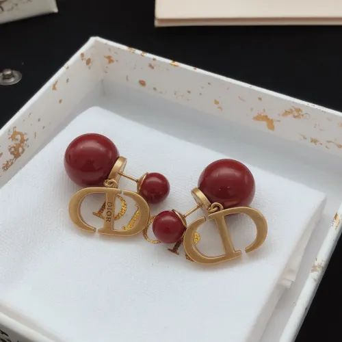 Replica Christian Dior Earrings For Women #1414496 $25.00 USD for Wholesale