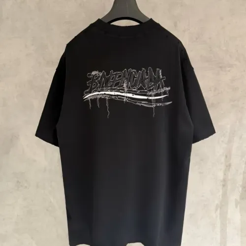 Replica Balenciaga T-Shirts Short Sleeved For Unisex #1414497 $48.00 USD for Wholesale