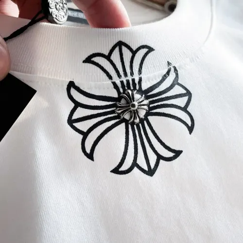 Replica Chrome Hearts T-Shirts Short Sleeved For Unisex #1414538 $42.00 USD for Wholesale