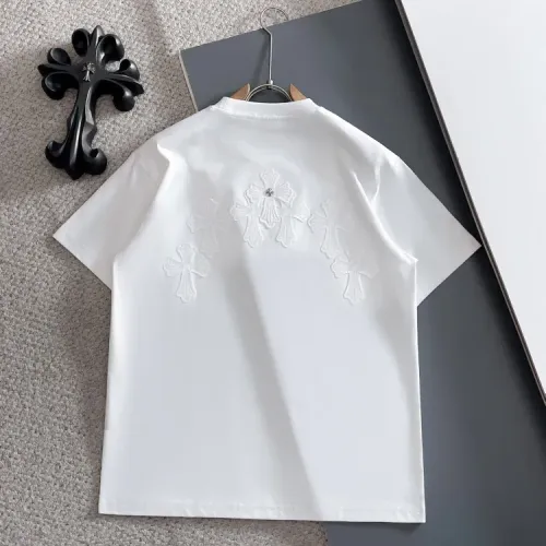 Chrome Hearts T-Shirts Short Sleeved For Unisex #1414544 $42.00 USD, Wholesale Replica Chrome Hearts T-Shirts