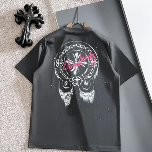 Chrome Hearts T-Shirts Short Sleeved For Unisex #1414569 $42.00 USD, Wholesale Replica Chrome Hearts T-Shirts