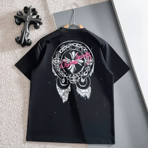 Chrome Hearts T-Shirts Short Sleeved For Unisex #1414571 $42.00 USD, Wholesale Replica Chrome Hearts T-Shirts
