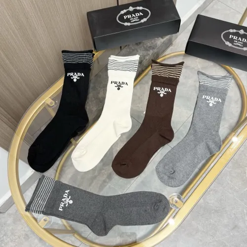 Replica Prada Socks #1414815 $36.00 USD for Wholesale