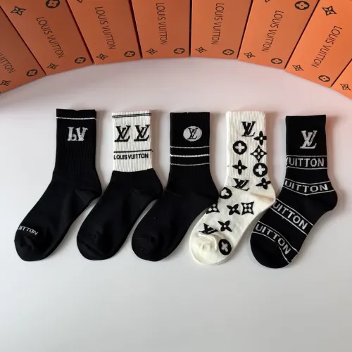 Replica Louis Vuitton LV Socks #1414816 $29.00 USD for Wholesale