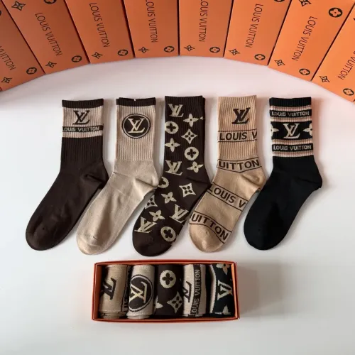 Louis Vuitton LV Socks #1414817 $29.00 USD, Wholesale Replica Louis Vuitton LV Socks